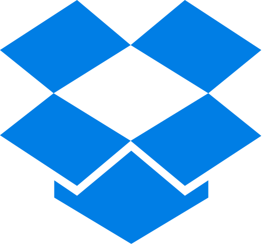 Copy website data to dropbox